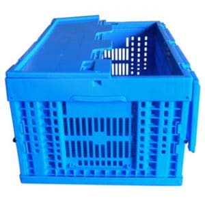 Details about   30L Collapsible Plastic Storage Box Car Stackable Folding Utility Crates w/Lid 