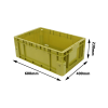 plastic crate with dividers​
