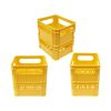 Plastic soda crates